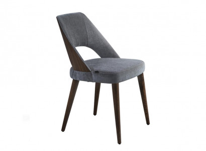 Dining room chair grey upholstered fabric new luxury seat chair interior design